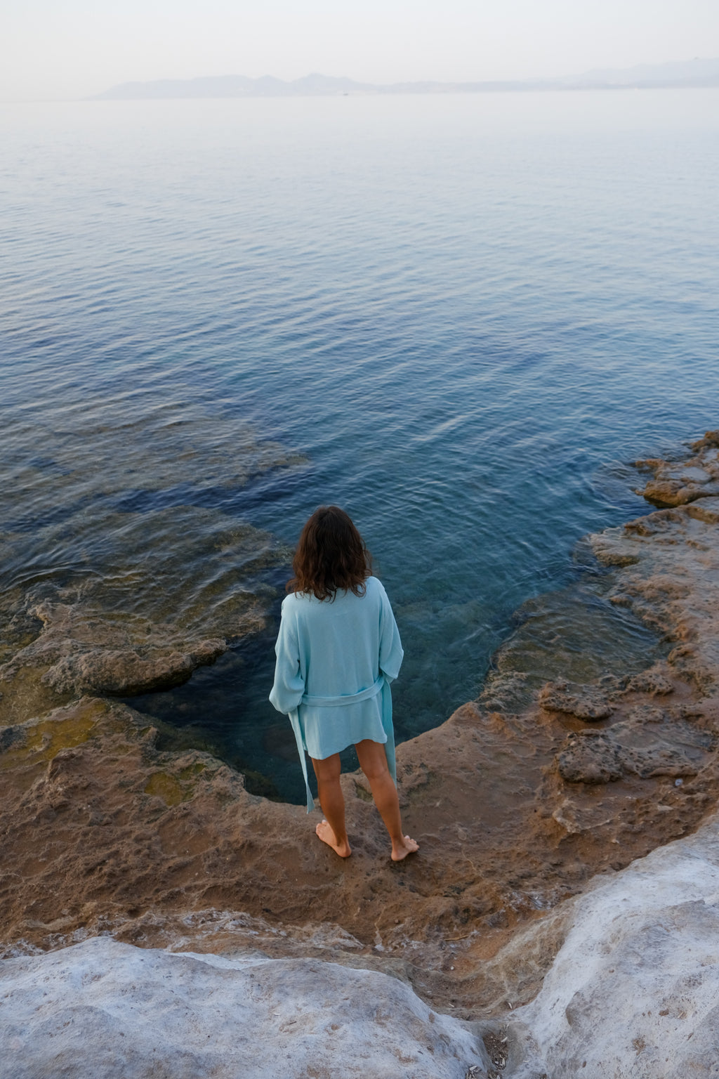 SWAY Bornoz, Açık Mavi image 3