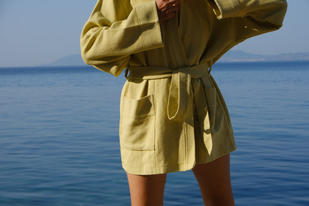 SWAY Bornoz, Sarı image 4