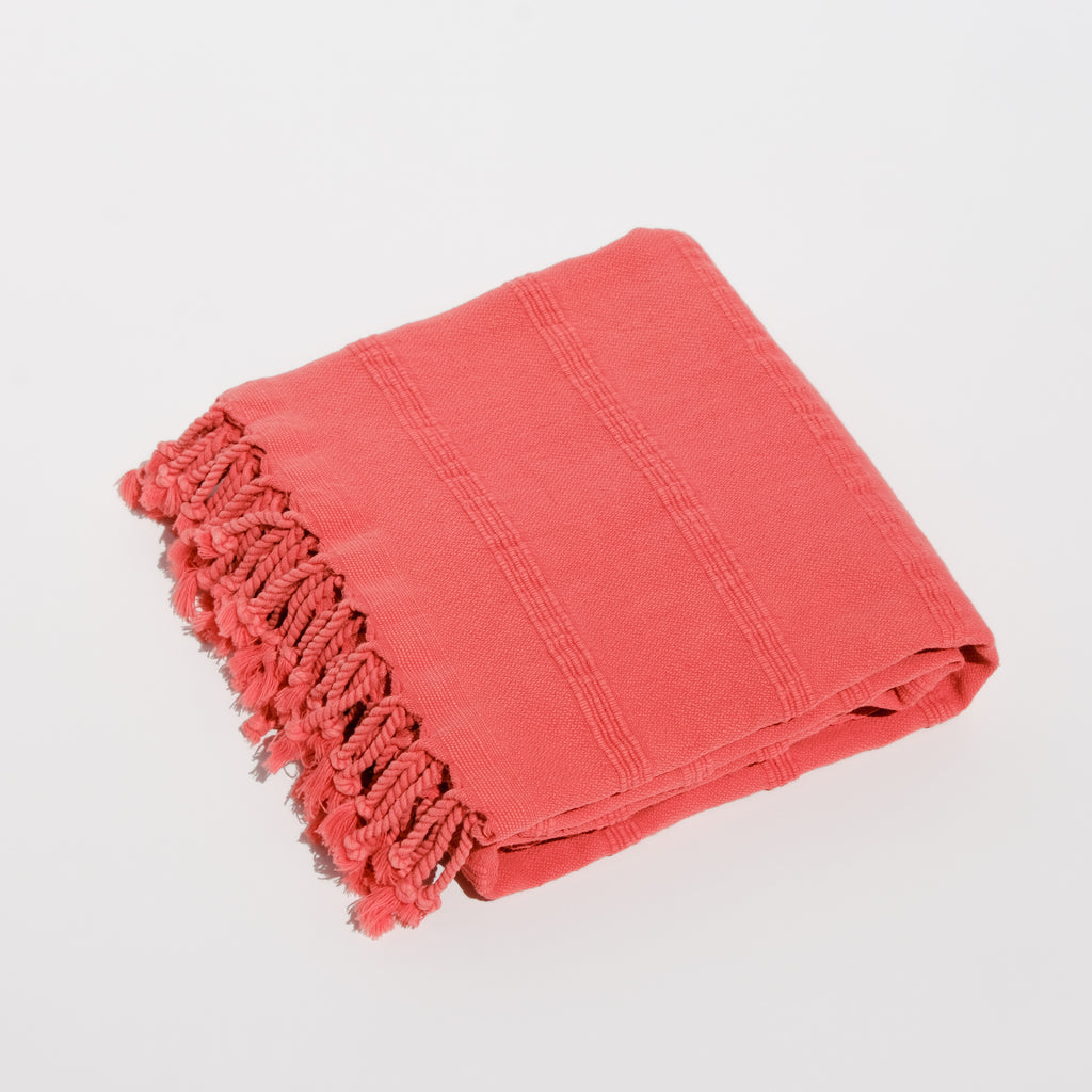 SERENE Taşlama Peştemal, Coral image 6