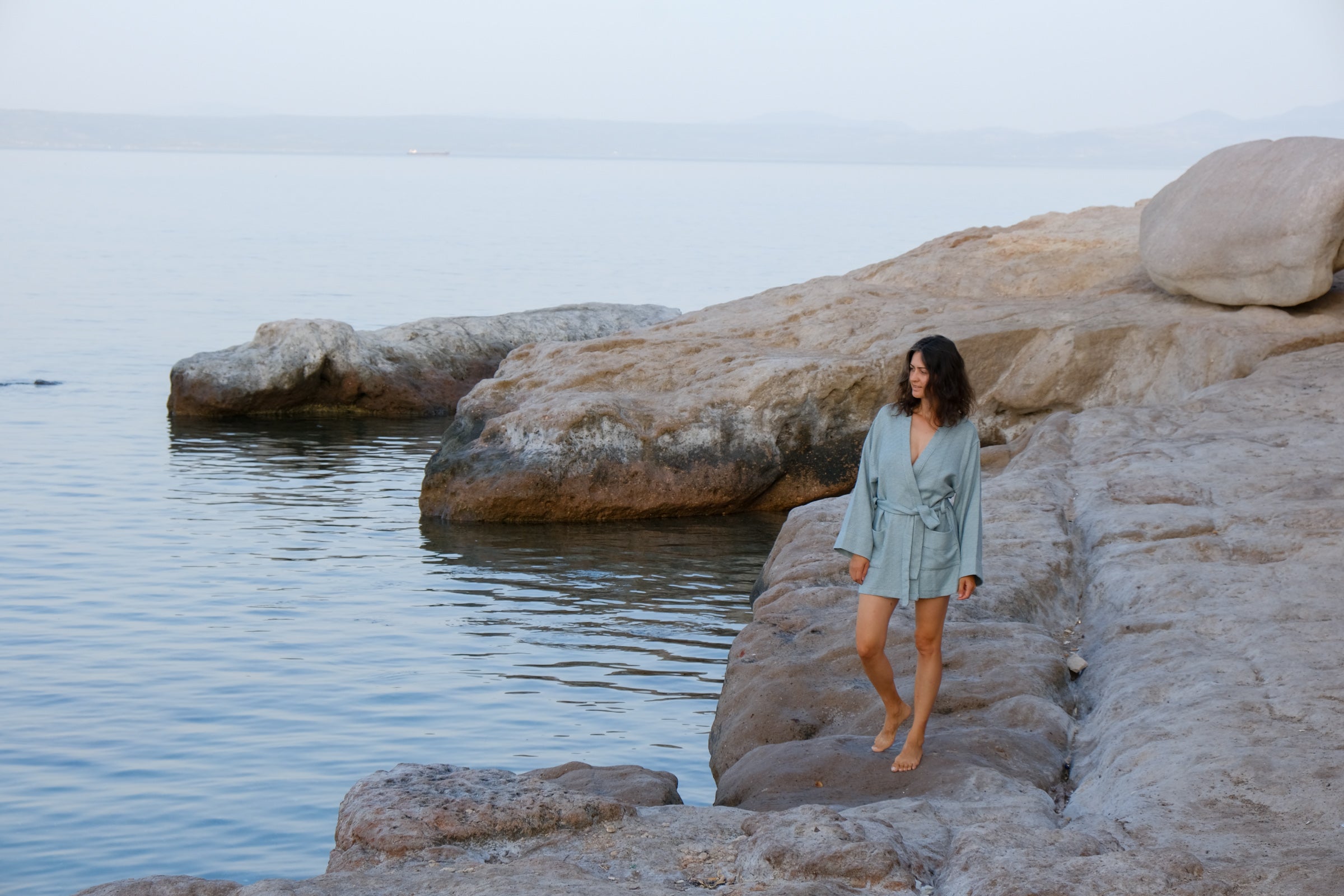 SWAY Bornoz, Açık Yeşil image 2