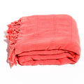 SERENE Yatak Örtüsü | Coral, Taşlanmış image 0