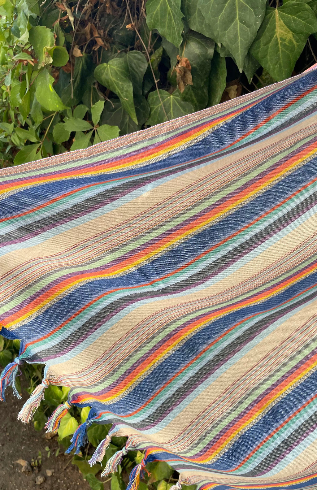 TERRA 2 El Dokuması Peştemal | Çok renkli, çizgili image 2