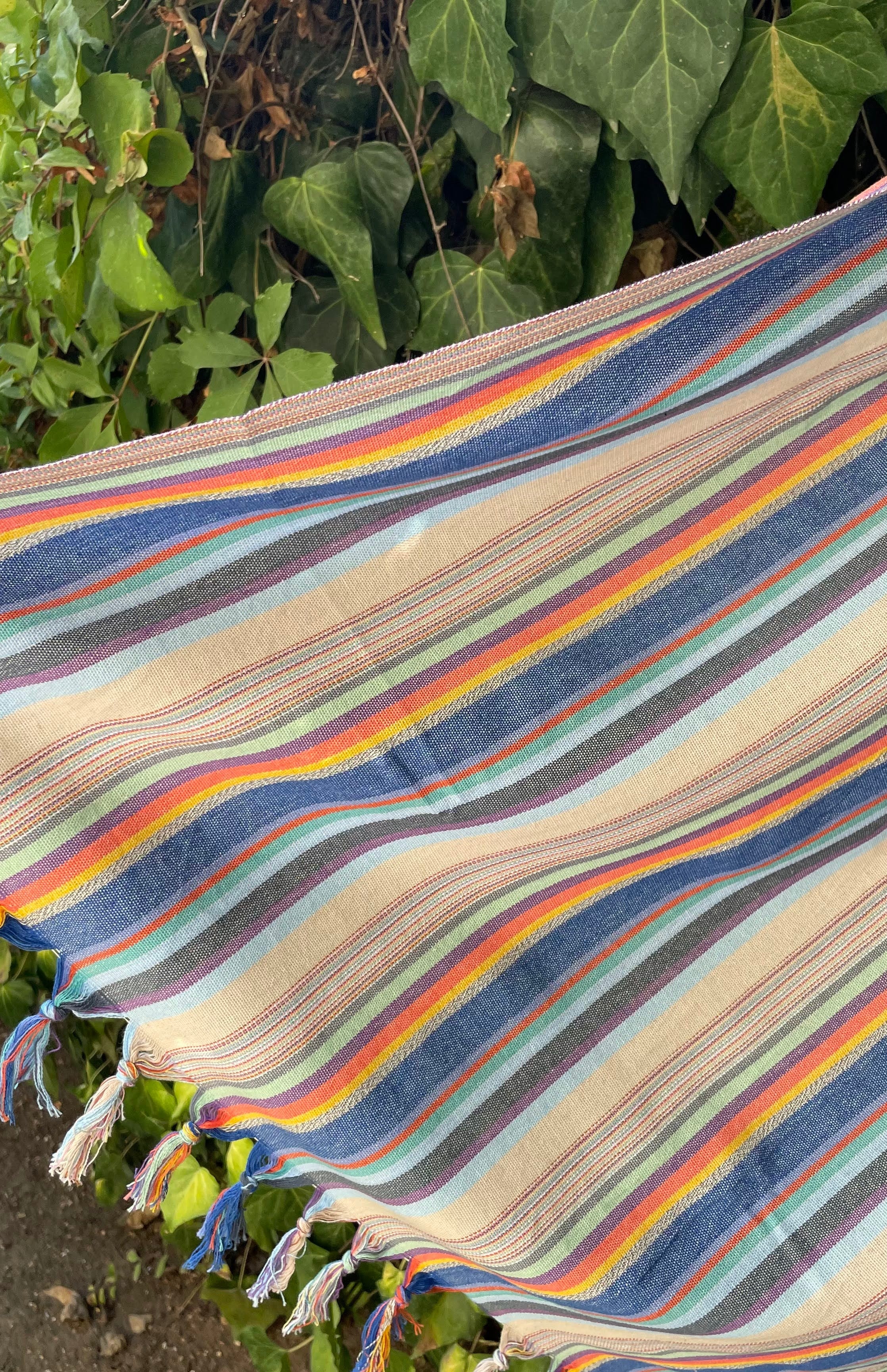 TERRA 2 El Dokuması Peştemal | Çok renkli, çizgili image 2