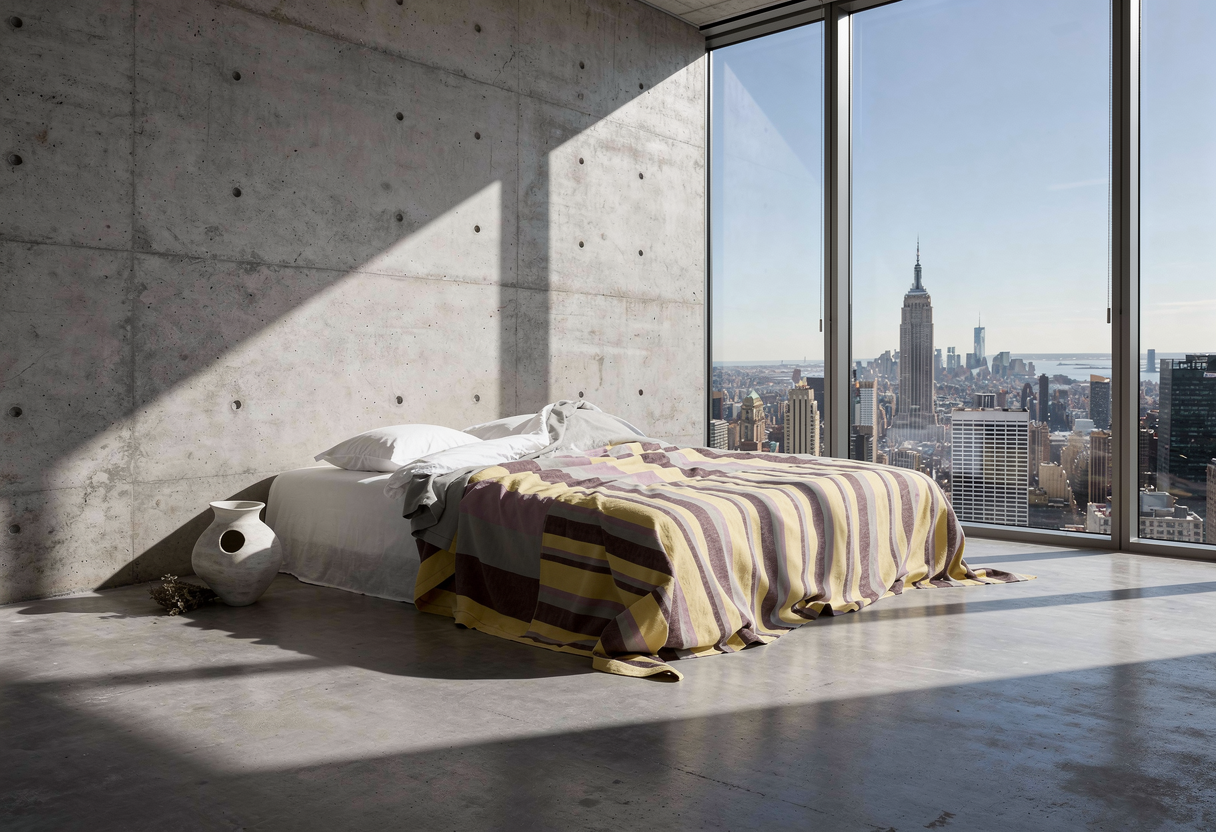 The Hues #6 Bed Cover – Limited Edition Handmade Comfort