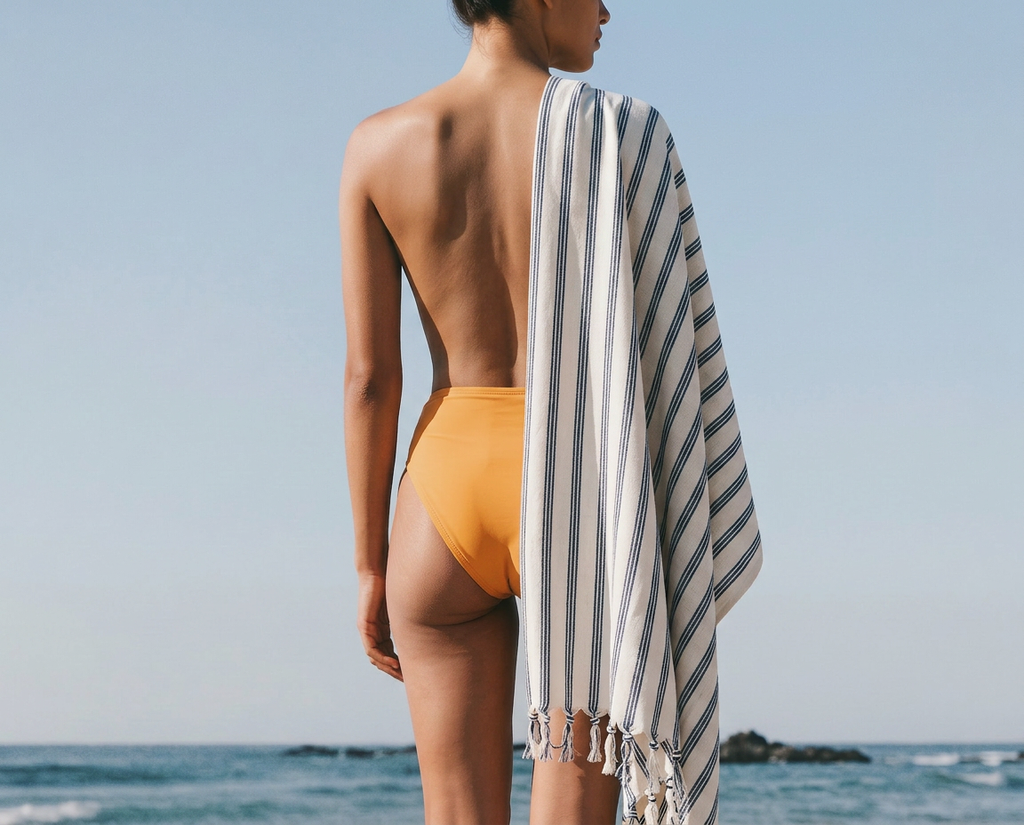 SAKS Handwoven Peshtemal