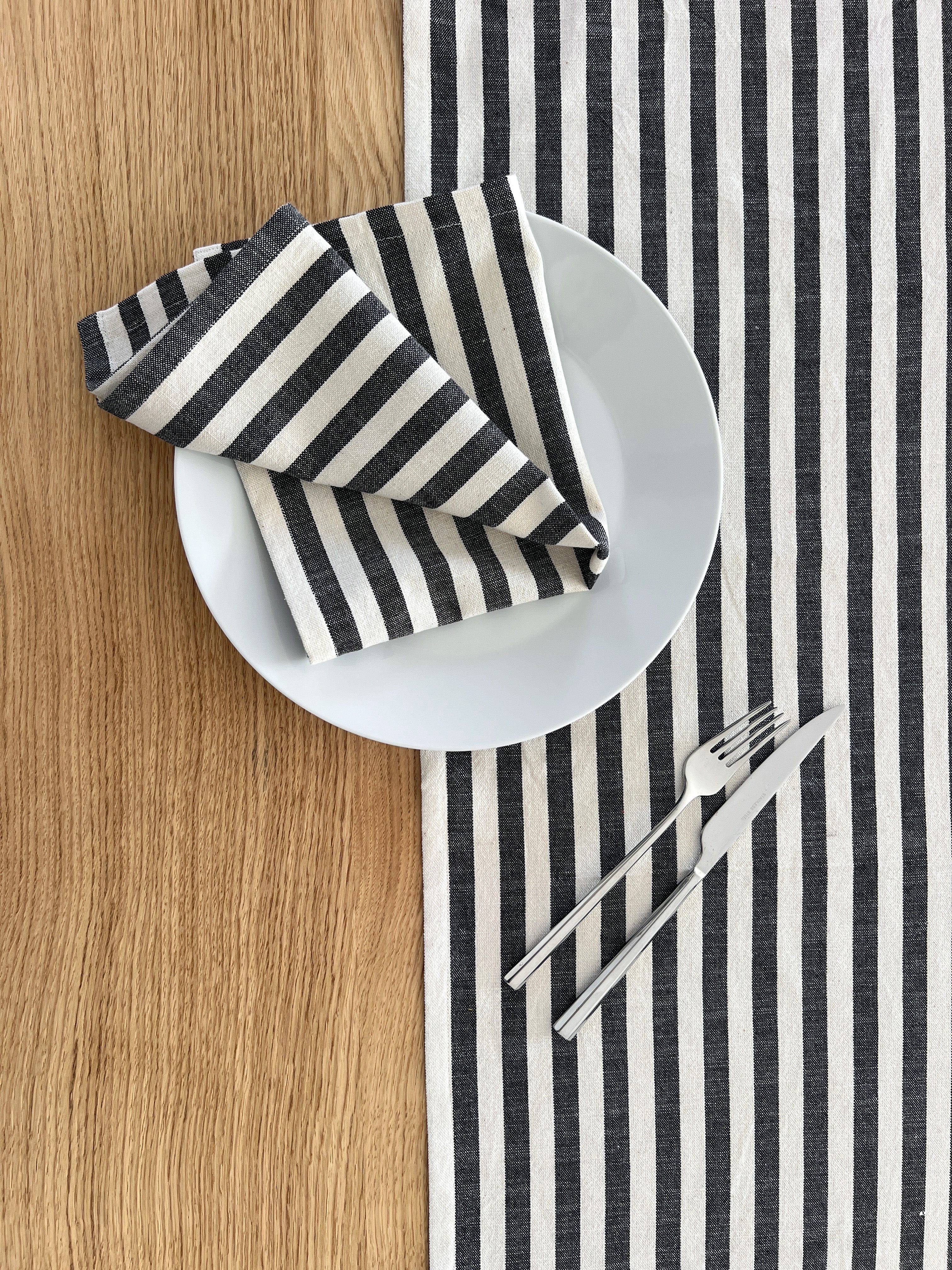 NIGHT Runner | Siyah çizgili