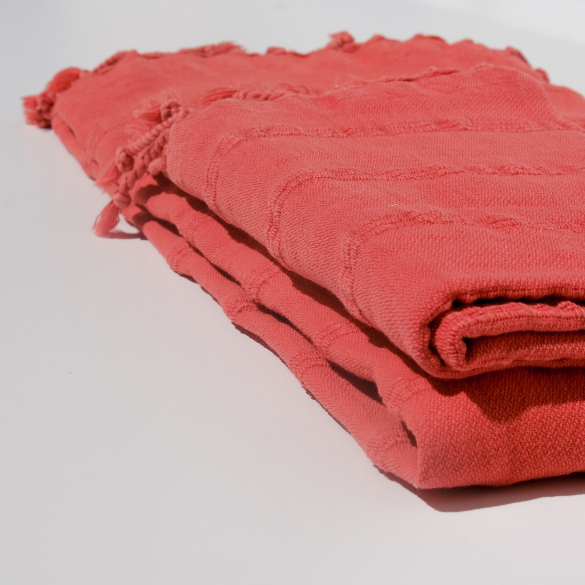 SERENE Taşlama Peştemal, Coral image 4