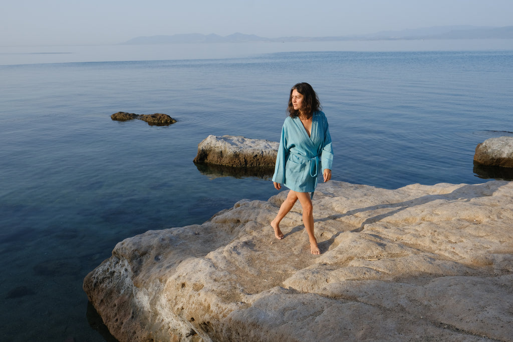 SWAY Bornoz, Koyu Yeşil image 2