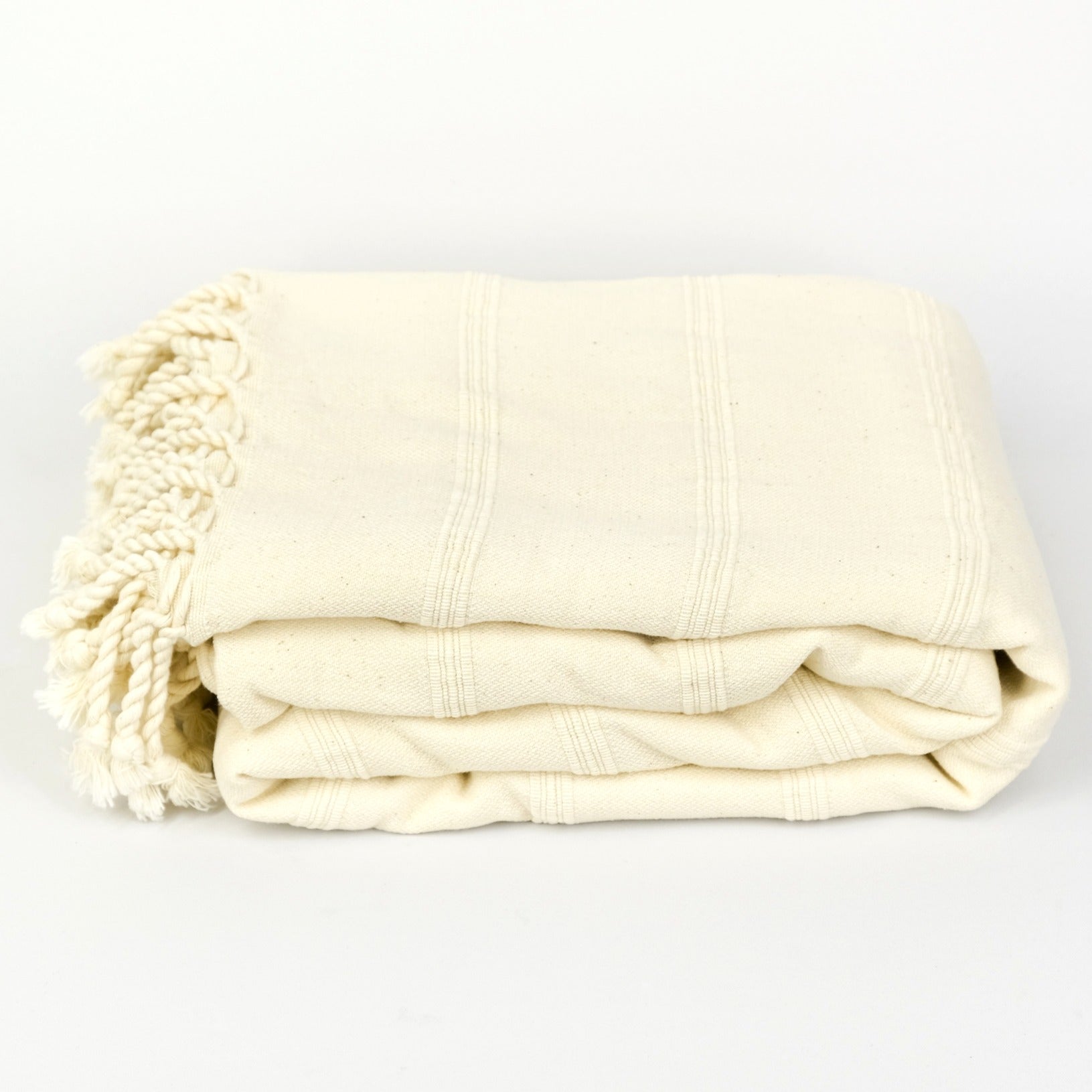 SERENE Yatak Örtüsü | Krem, Taşlanmış image 0