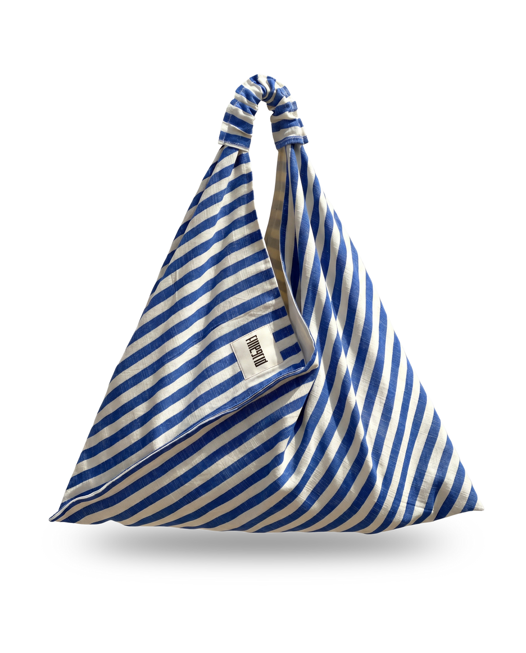 NIGHT Bag | Blue White Striped
