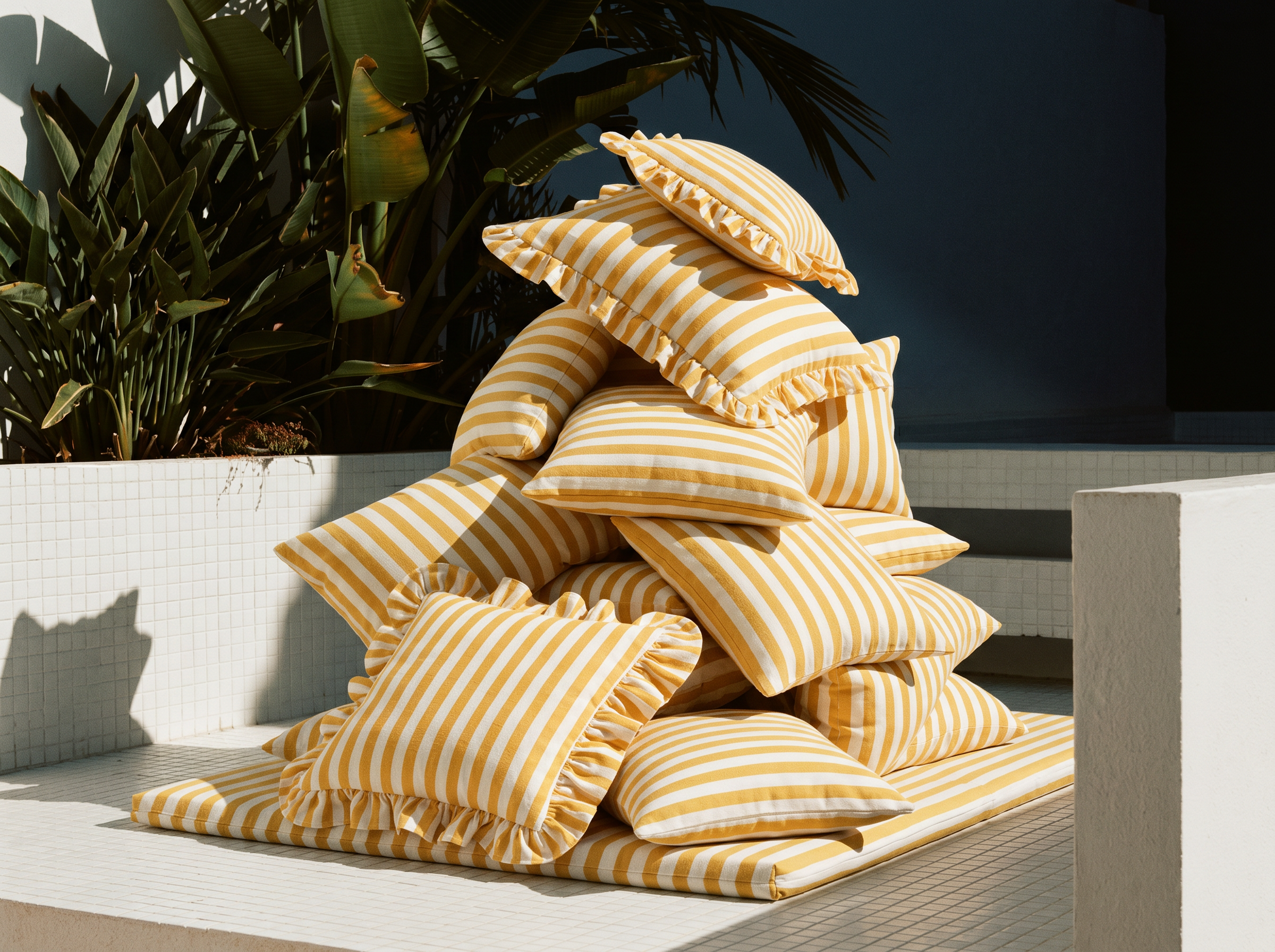 RUFFLE Pillow
